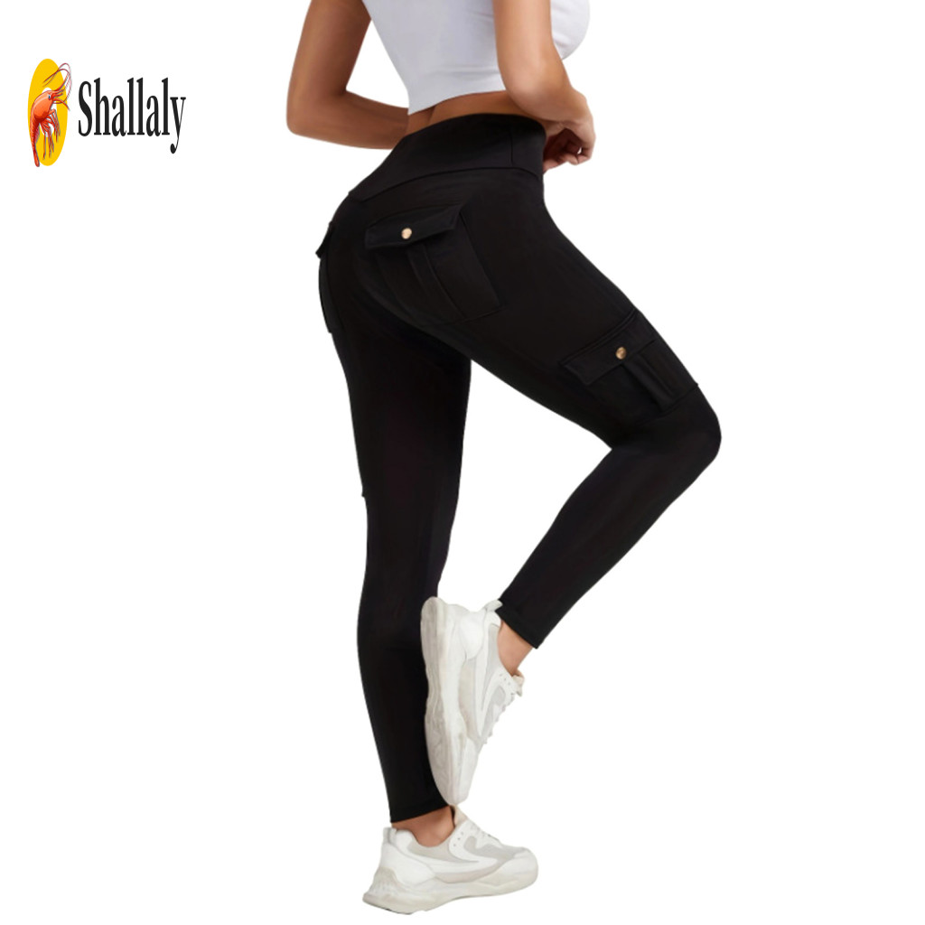 Butt Lifting Yoga Pants High-waisted Leggings with Pocket Women’s High Waist Cargo Pockets – Tummy Control Stretchy
