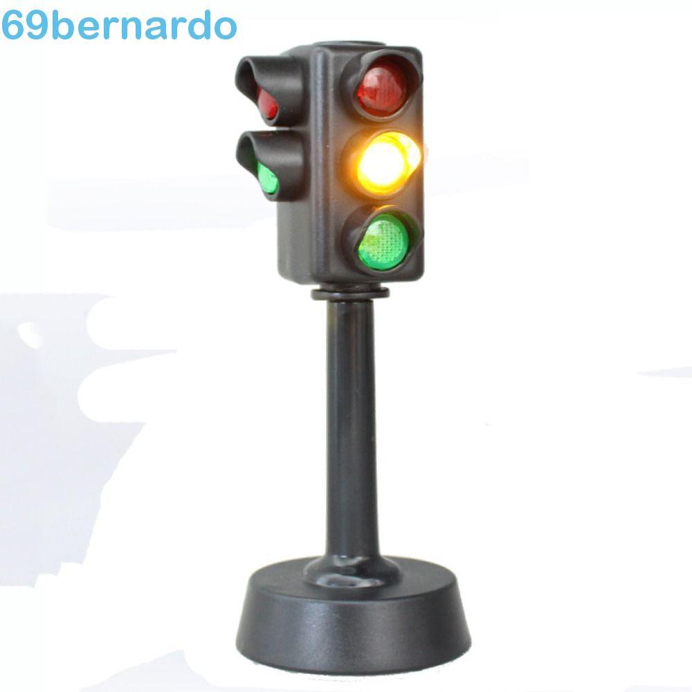 Modelo De Semáforo BERNARDO , Mini De Sistema Acústico De LED Luz De Estrada Plástico