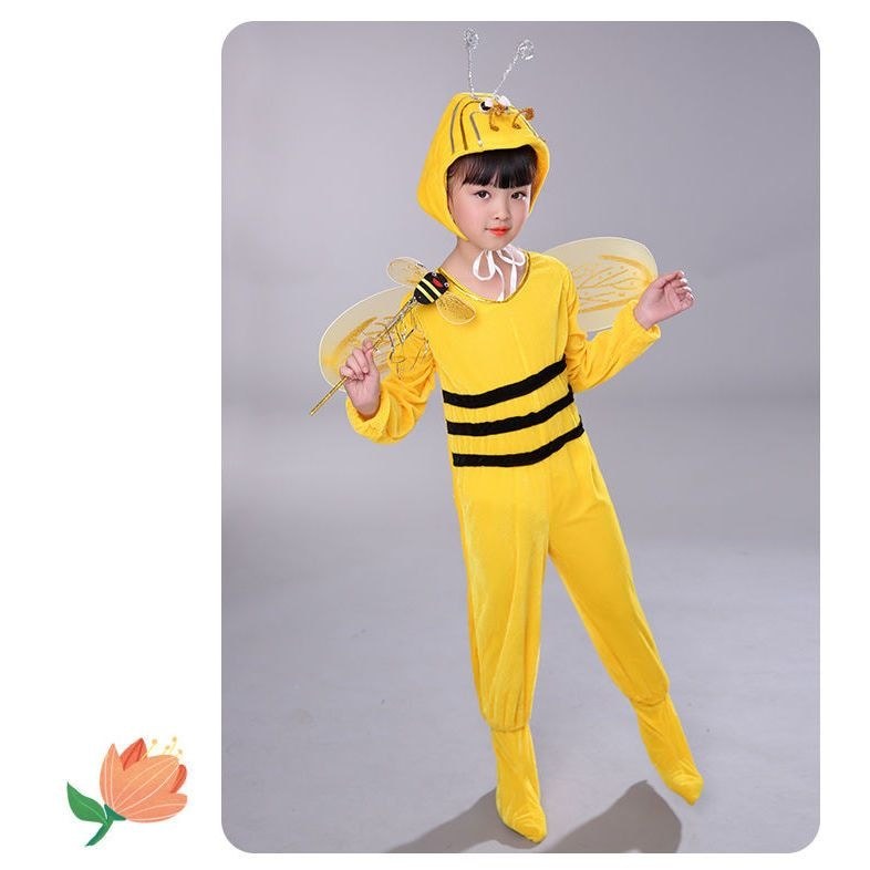 Fantasia de performance infantil para o dia de ano novo, formiga cruzando o rio, fantasia de performance, coelho pequeno