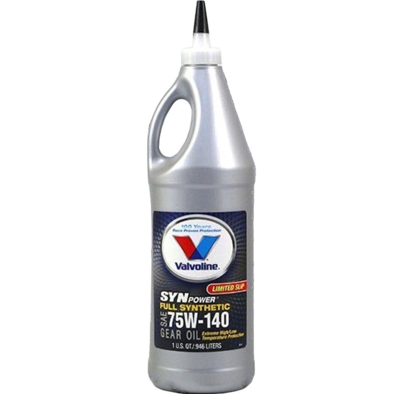 ÓLEO TRANSMISSÃO VALVOLINE 75W140 AUTOBLOCANTE SINTET. 946ML