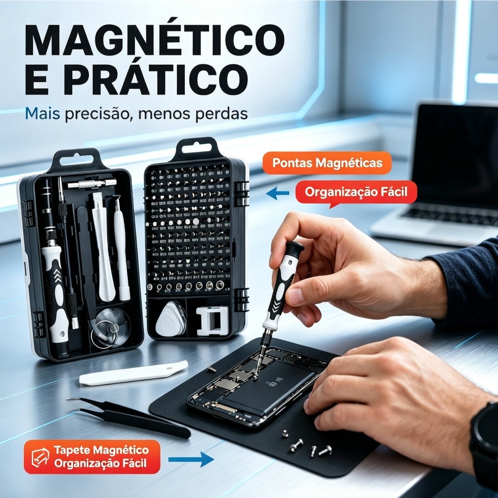 135 em 1 Professional Maintenance Precision Wrench Kit Magnetic Mini Precision Screwdriver Set