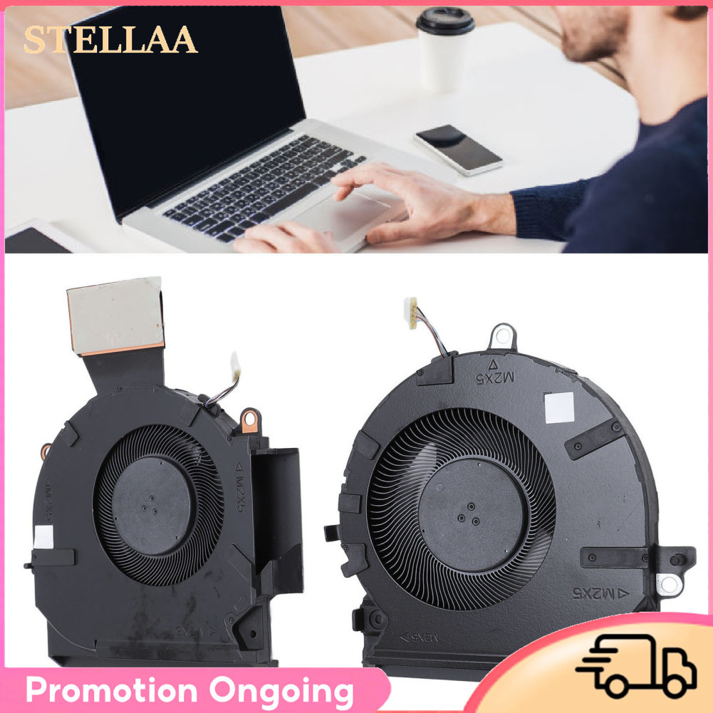 Stellaa Ventilador de resfriamento de CPU GPU de substituição para OMEN 16 b c RTX3060 RTX3070 Series c0045ns b0013dx