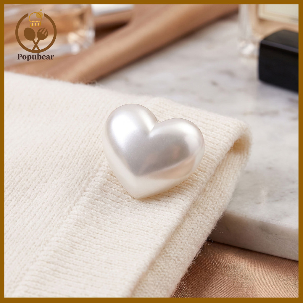 Clothing Magnetic Button Anti Exposure Neckline 2pcs Faux Pearl Buttons Decorative Fake Cat Eye Stone Brooch Pins Safety