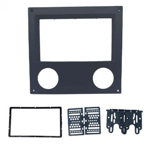 MOLDURA PAINEL MULTIMIDIA 2DIN 7 POL SCANIA 112 142