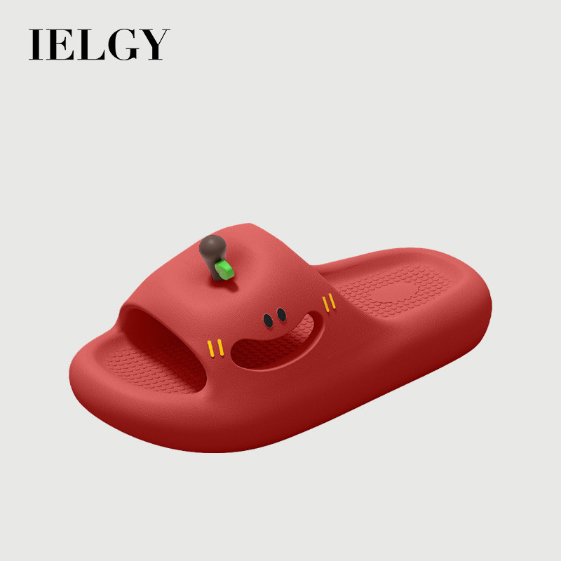 IELGY 2026 Cute Apple Home Banheiro EVA Cartoon Chinelos Para Mulheres