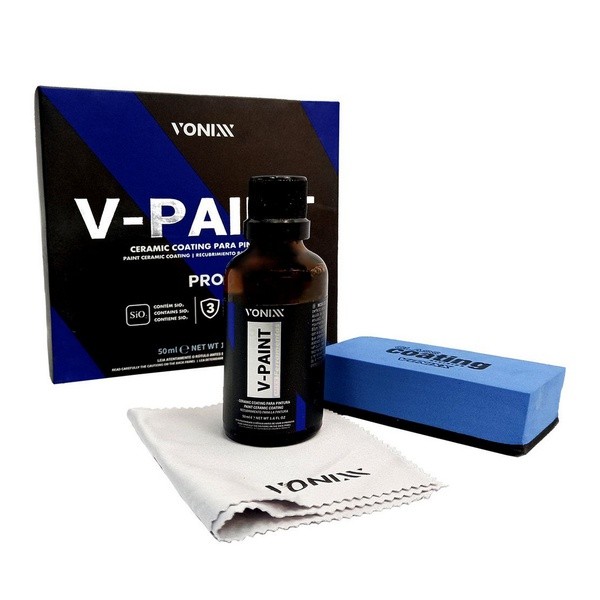 Vitrificador Ceramic Coating para Pintura 50ml V-Paint Pro Vonix