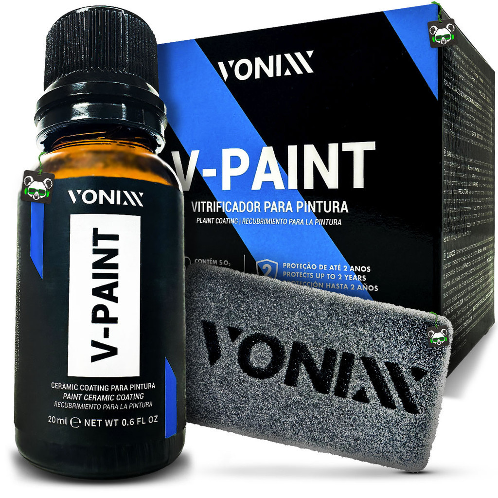 Vitrificador Automotivo Pintura Brilho V-Paint 20ml Vonixx