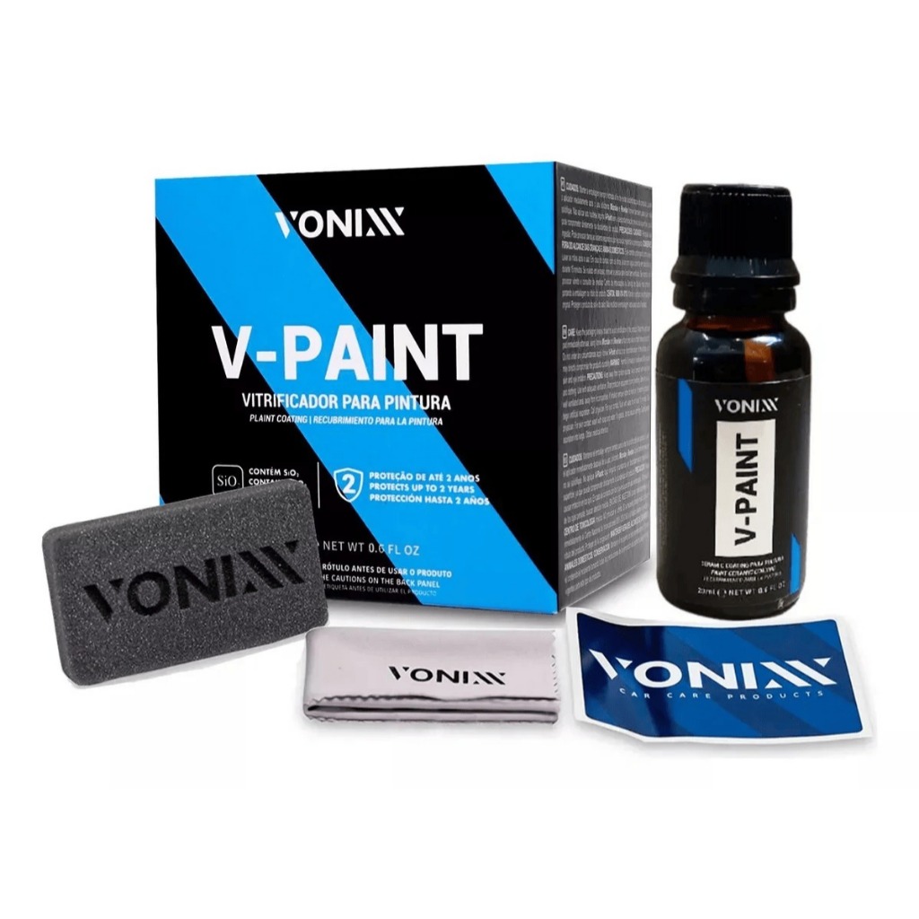 V Paint Vitrificador Pintura Automotiva Vpaint 20ml Vonixx Líder