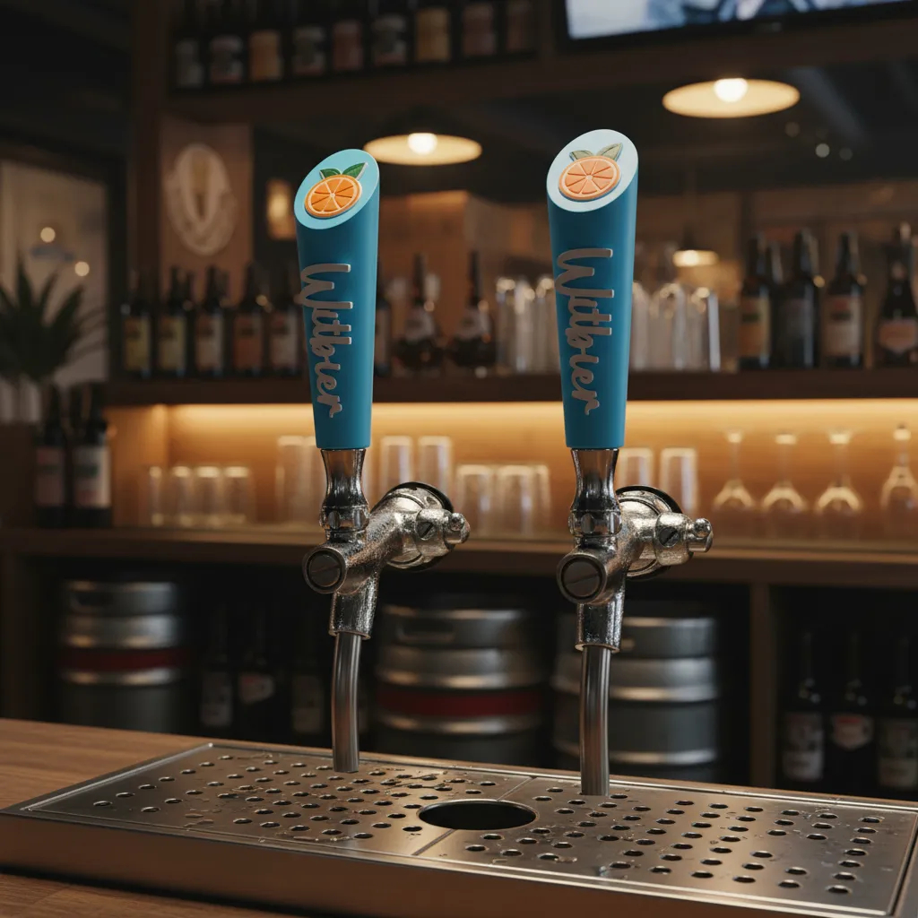 Tap Handle (Manopla) Witbier P/ Torneira De Chopeira