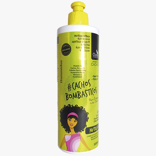 Ativador de Cachos Bombasticos  Nutrição 500ml Hummidus Hidratação Antifrizz Ouais