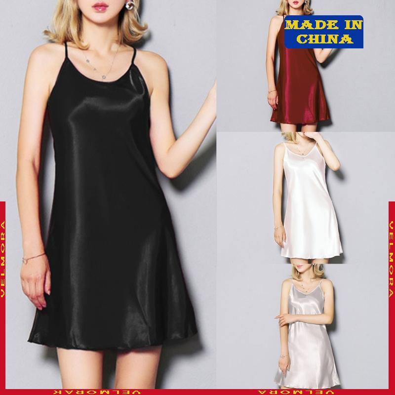 Camisola Feminina Cetim VEl, Roupa Dormir Após O Banho, Uso