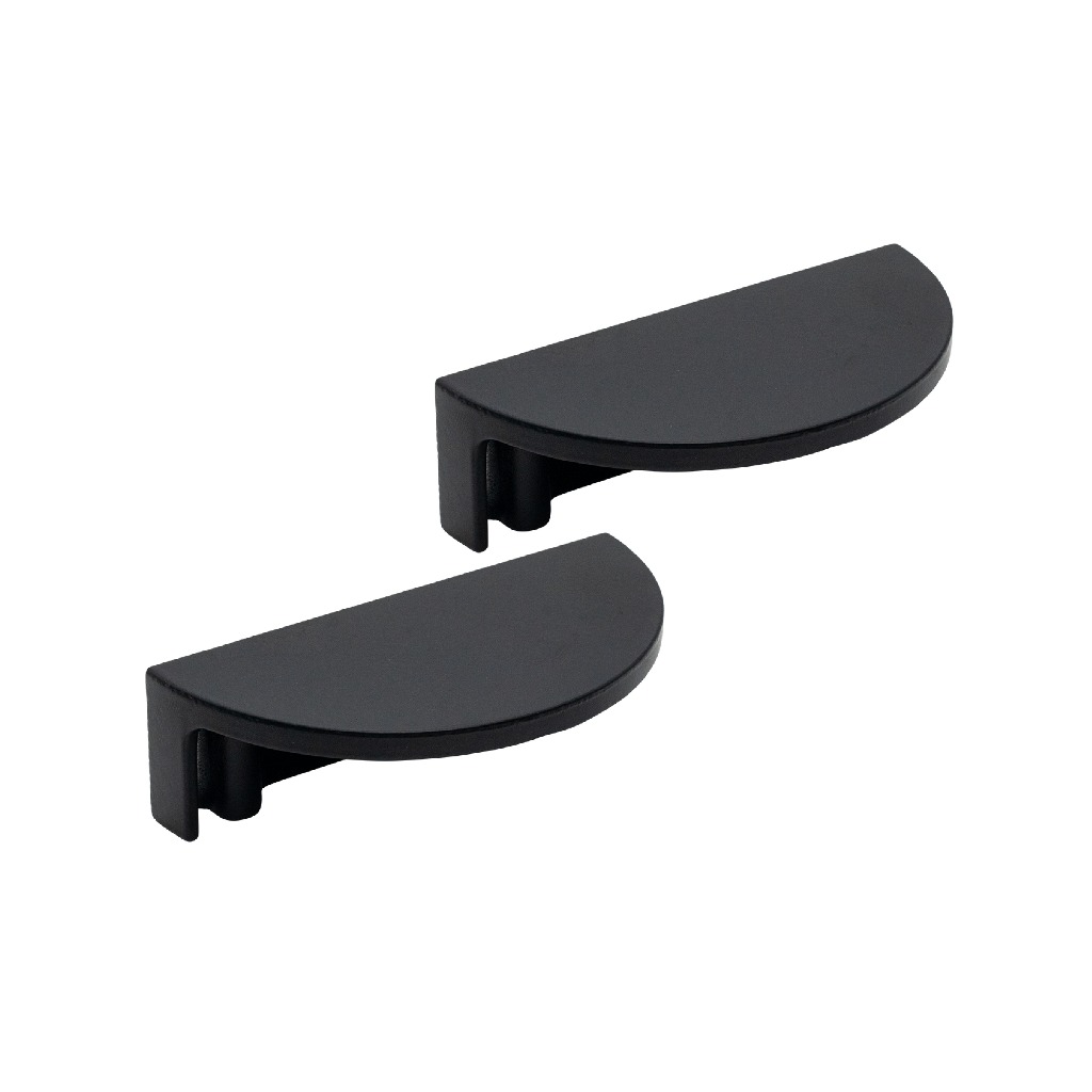 2 Pçs Puxadores Concha Para Gaveta Armário Next Dourado 64mm