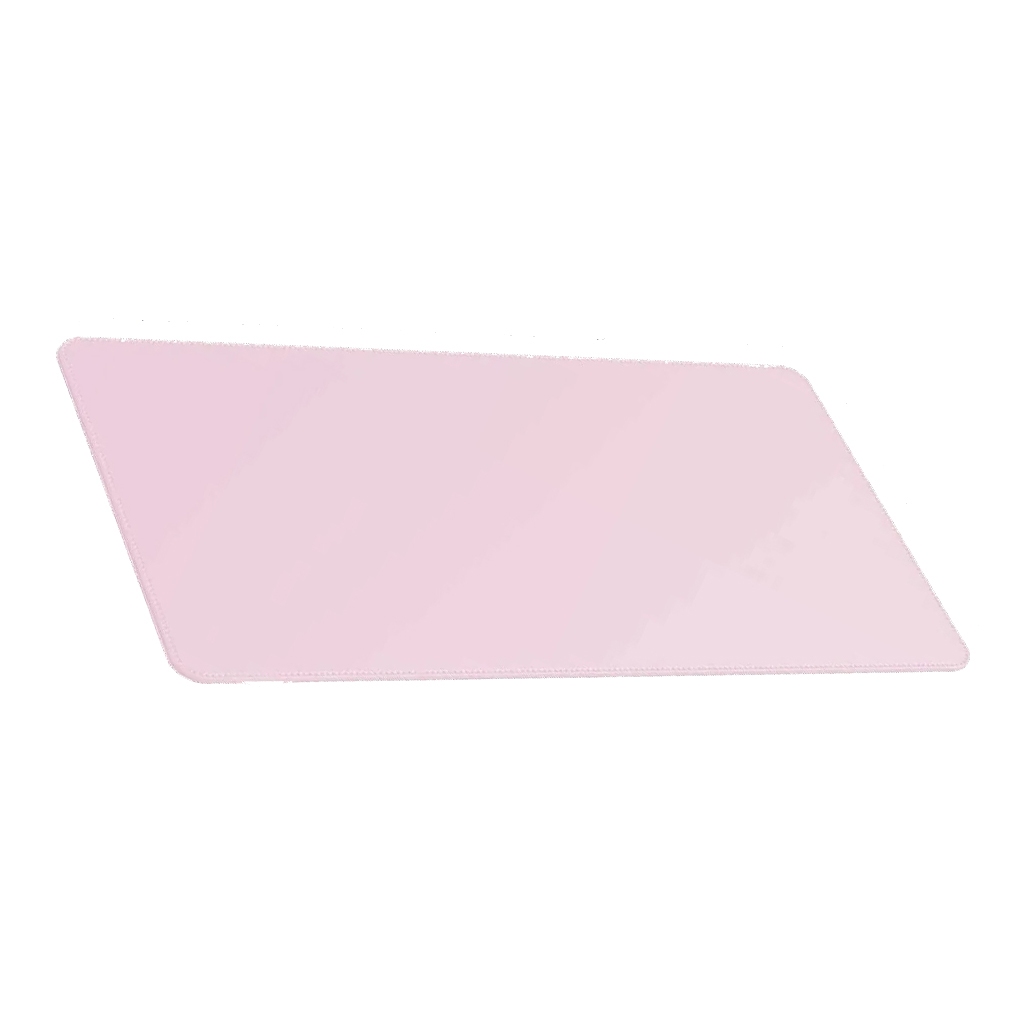 Mouse Pad Padrão Ecológico Rosa Clarinho Feltro Costurado Básico