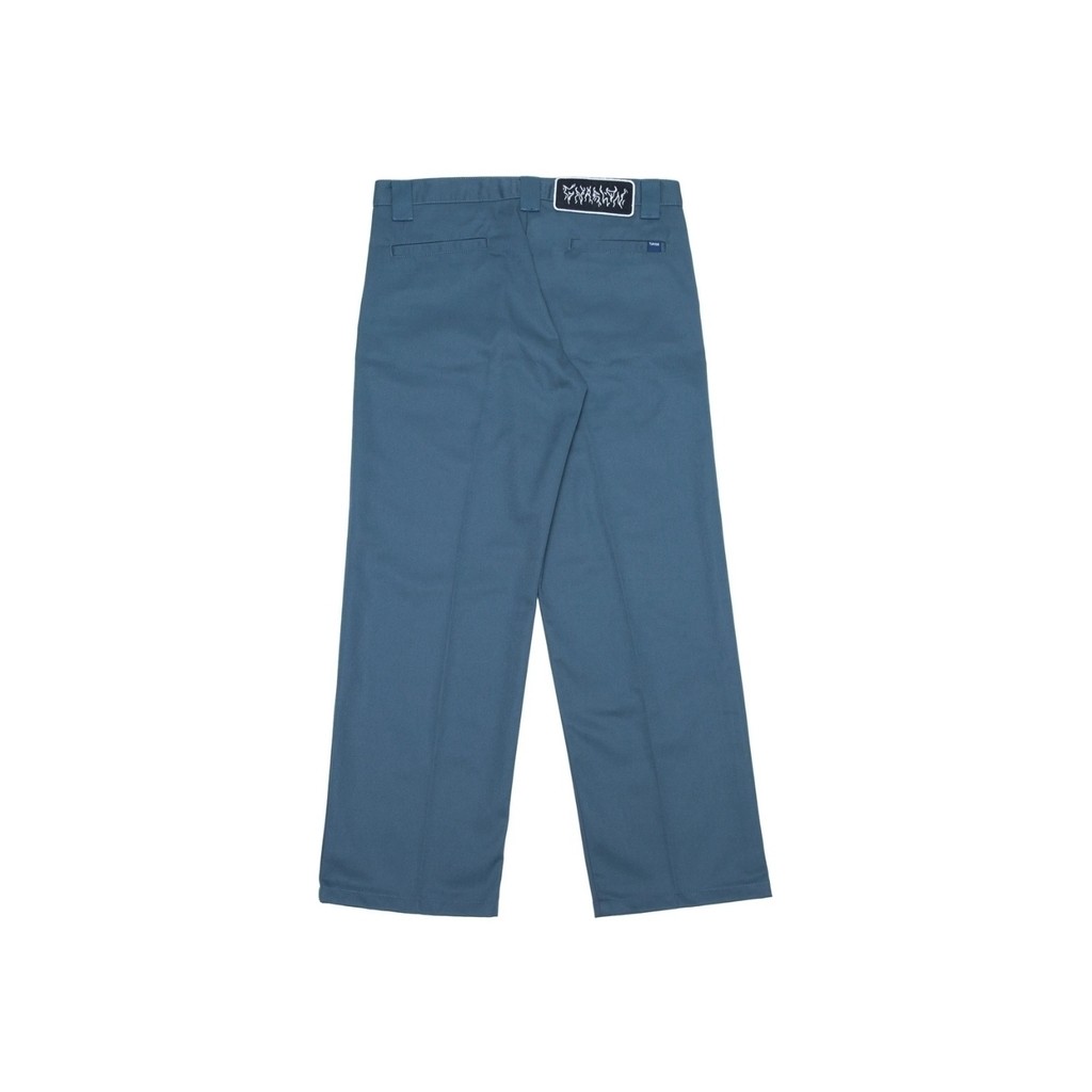 Calça Masculina Streetwear Skate Chino Classic Gnarlon Petróleo Sarja Pesada Premium Moda Urbana e Uso Casual | TUPODE