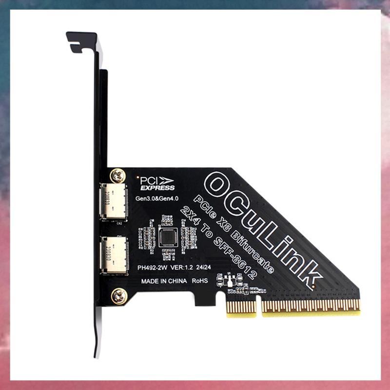 (Rbqx) Placa Adaptadora SFF 8611 E 8612 PCIe 4.0 X4 Para Oculink SFF8611/8612 De Expansão-8639 U . 2 SSD Suporte Convert