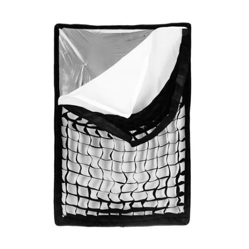 Refletor Softbox Haze Bowens Com Grid/Colmeia  - 80X120cm para flash e iluminação contínua estúdio fotográfico