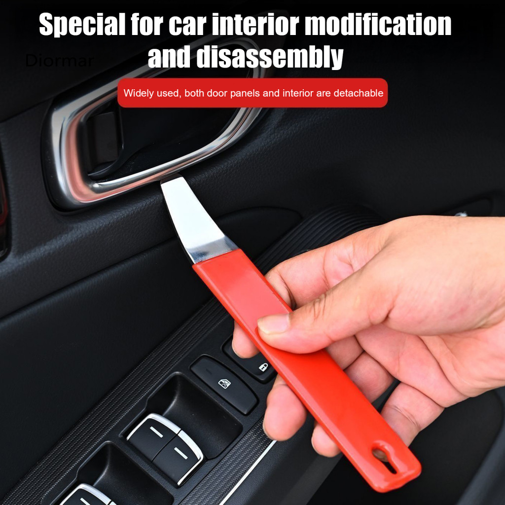 Anti-slip Car Trim Remover Scratch-free Automotive Pry Bar Removal Tool Set Stainless Steel Kit for Panel Door Clip Navi