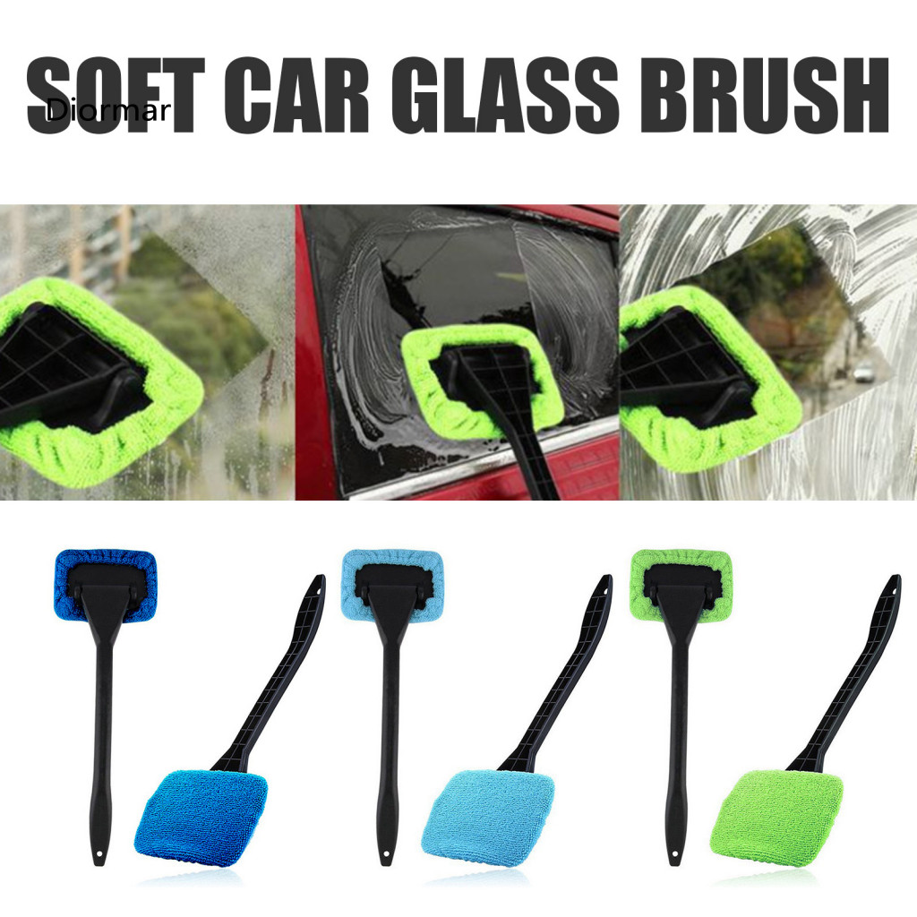 Scratch-free Car Window Cleaner 2pcs Brush Soft Bristles for Windows Glass Surfaces Shower Doors Solar Panels – Durabl