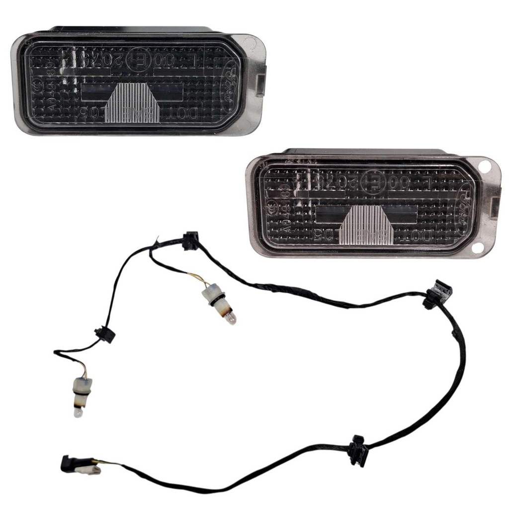 Par Lanterna Luz De Placa C/ Chicote Ford Ka Hatch 2019/2022
