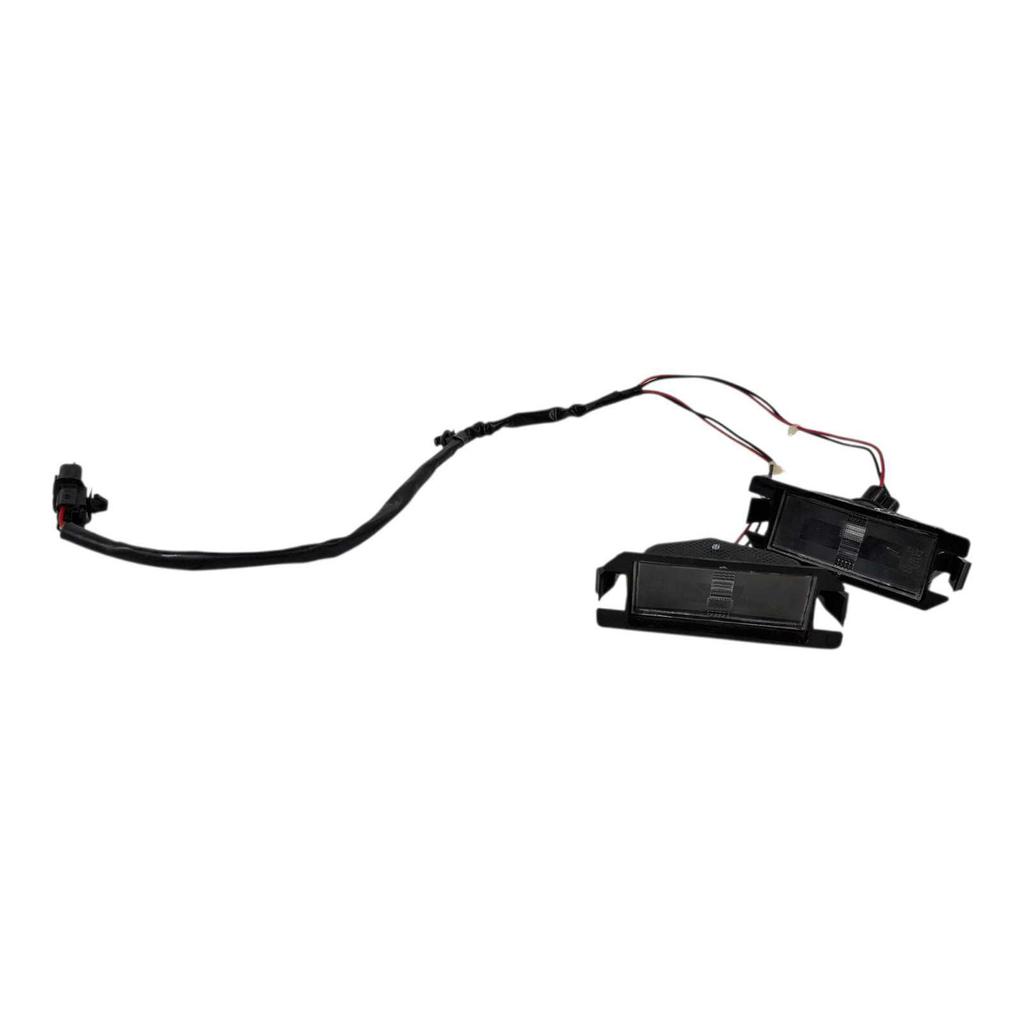 Par Lanterna Luz De Placa C/ Chicote Hyundai Hb20x 2016/2019