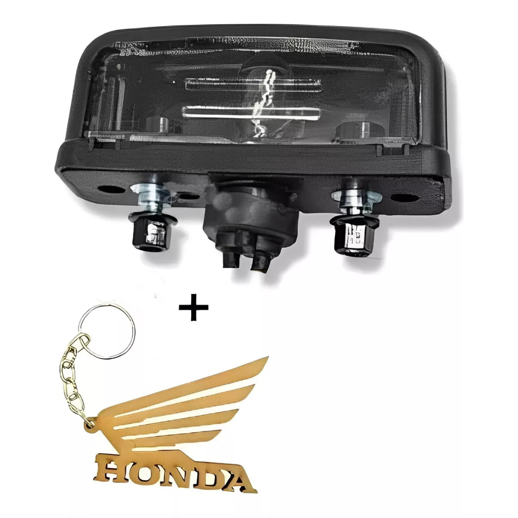 Tampa Luz De Placa Sem Chicote Bros 160 2022 Xre 2019 a 2023 Paramotos