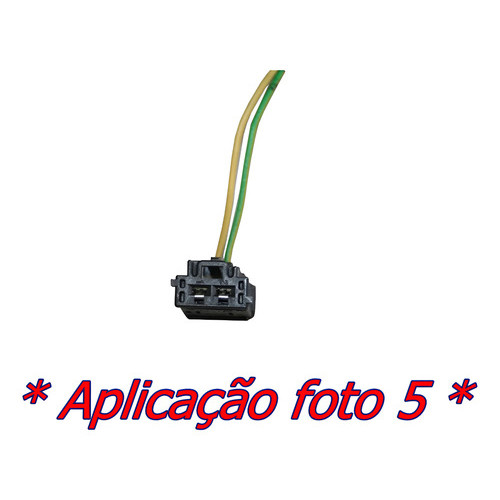 Chicote Plug Da Luz De Placa Peugeot 206 ( Para Emenda ) 71907190