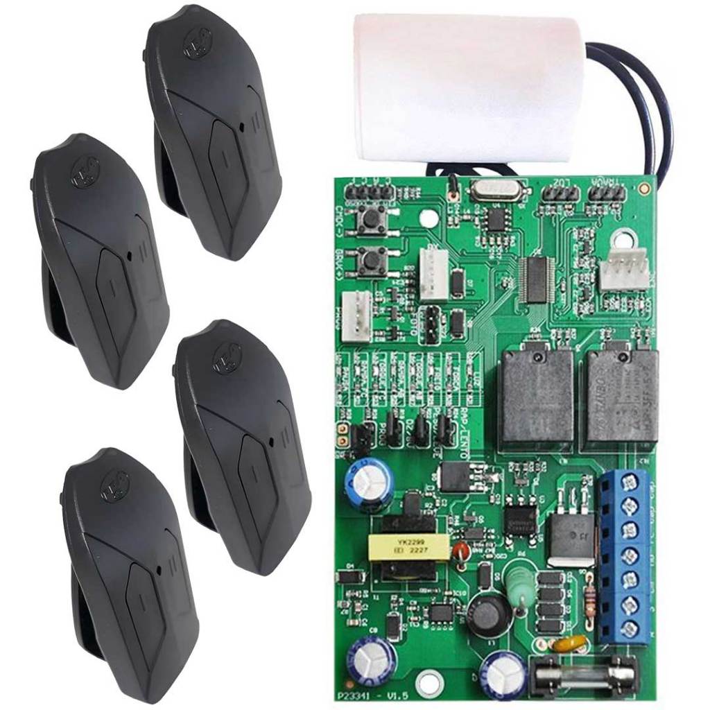 Placa Central Comando Agility Pop Connect Ppa 4 Controles Tok