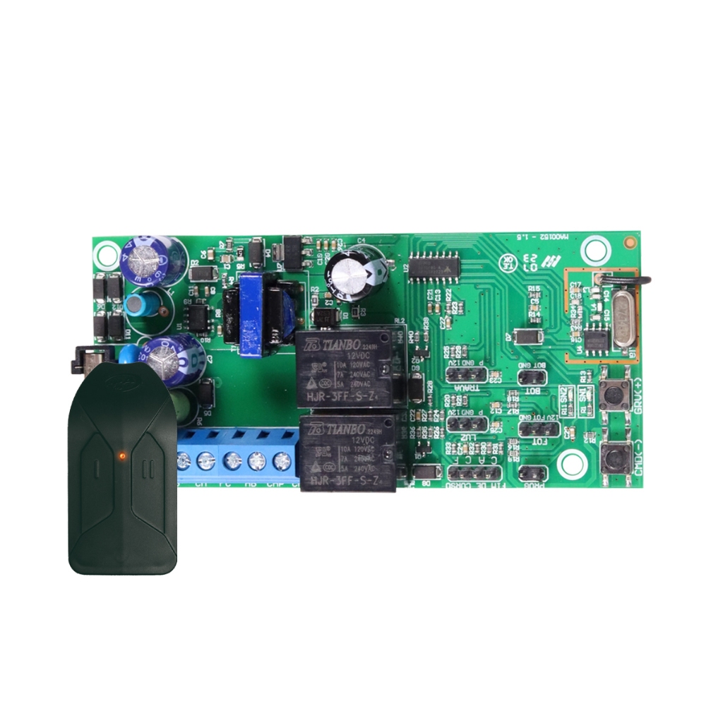 KIT CENTRAL POP FREIO PPA + 1 CONTROLE TOK PPA 433 PRETO