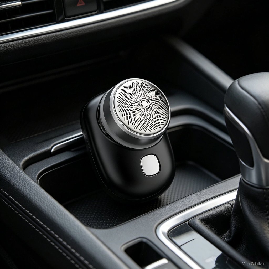 1 Conjunto Prate/Preto Barbeador Mini Prateado Extremamente Portátil Com De Longa Duração Design Compacto E Elegante Fun