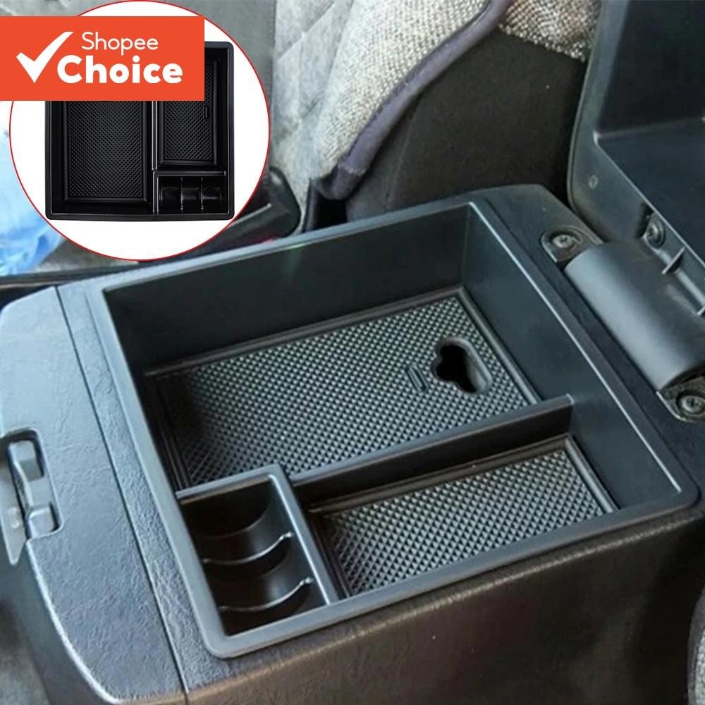 Bandeja De Caixa De Armazenamento De Apoio De Braço E Tapete Organizador Antiderrapante Para Toyota Fortuner Hilux
