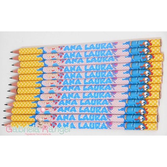 Lapis escolar personalizado, faço qualquer tema