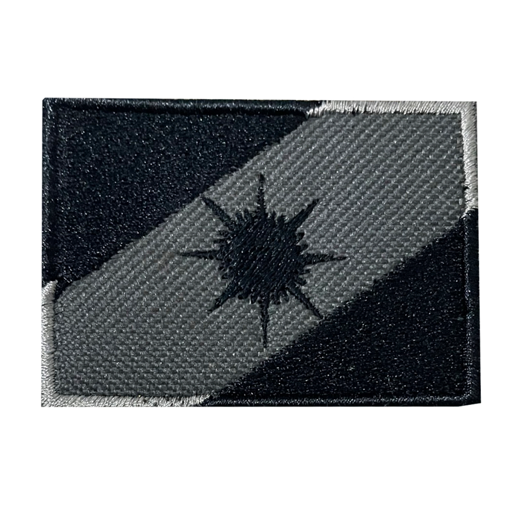 Patch Bordado Bandeira Tocantins Negativo C/ Velcro®