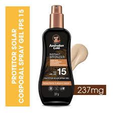 Protetor Solar Australian Gold Instant Bronzer FPS15 - 237ml