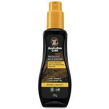 Acelerador de Bronzeado Corporal Gel Clear Spray Australian Gold 125G