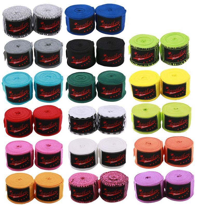 5M Colorful Elastic Tied Hands Bandage Boxing Sanda Boxing Hand Wrap Winding Tape Combat Fighting Muay Thai Hand Guard Bandage Boxing training supplies jVmo
