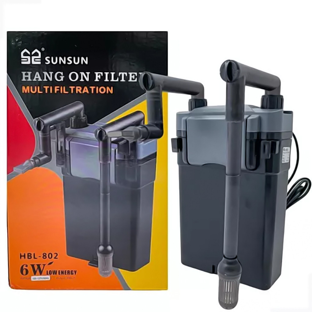 Filtro Externo Hang On Sunsun Hbl-802 500l/h Aquários Mini Canister