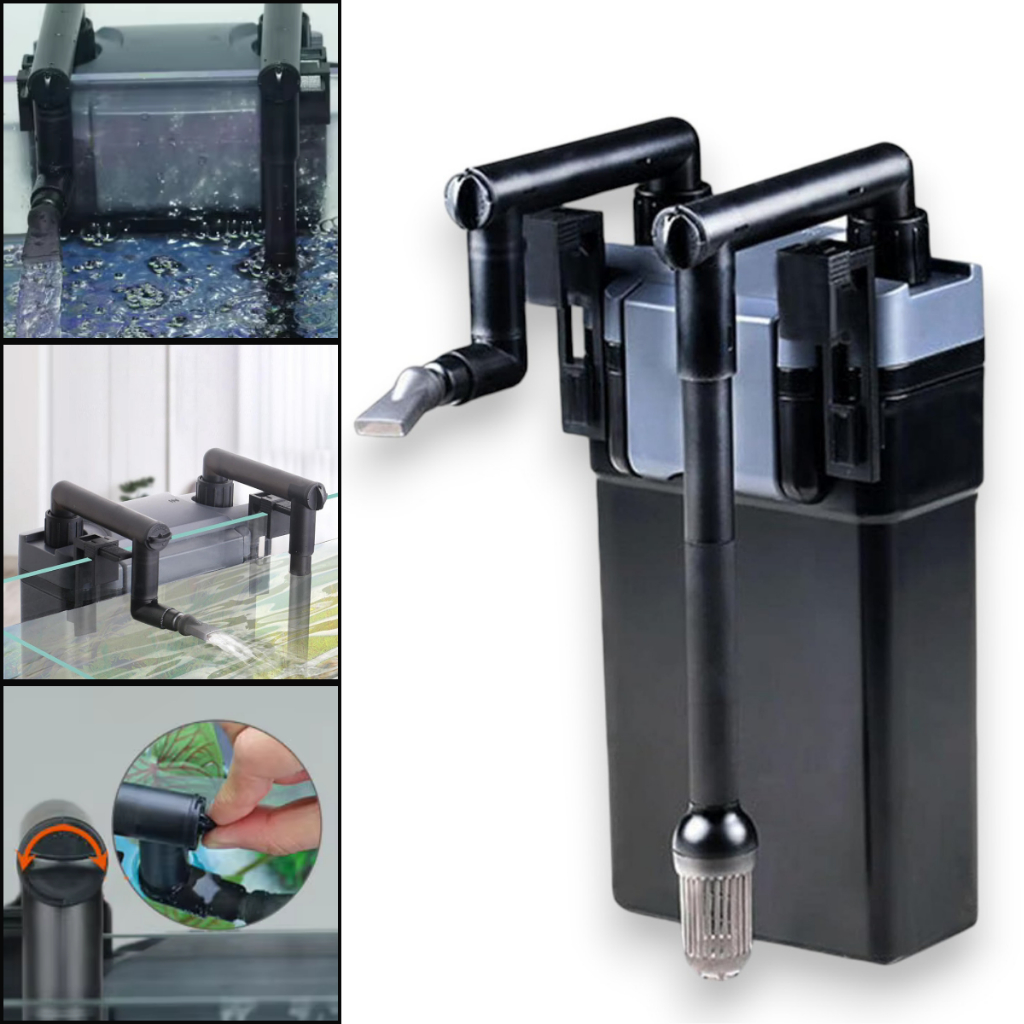 Filtro Externo Mini Canister Aquario Original Sunsun HBL-801 HBL-802 HBL-803 Hang on Multi Estagio