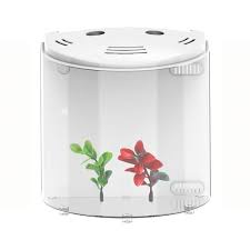 Mini Aquário Beteira Sunsun Ats-320 5l Usb Bivolt Completo