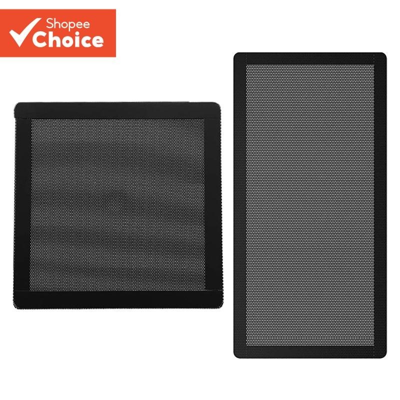 120x240mm 120x120mm Filtro De Poeira Do Ventilador Estrutura Magnética PVC PC Caixa Grelhas De Cobertura Da Malha