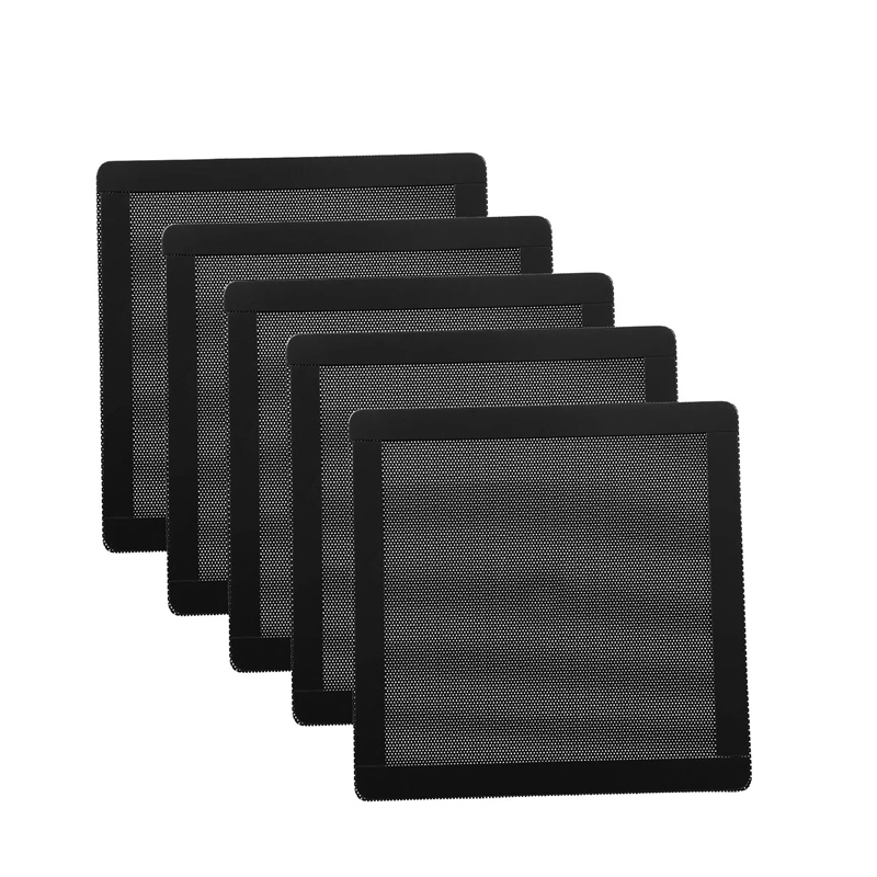 Nova malha de filtro de poeira para ventilador 120x240mm/120x120mm, moldura magnética de PVC/PC para gabinete de