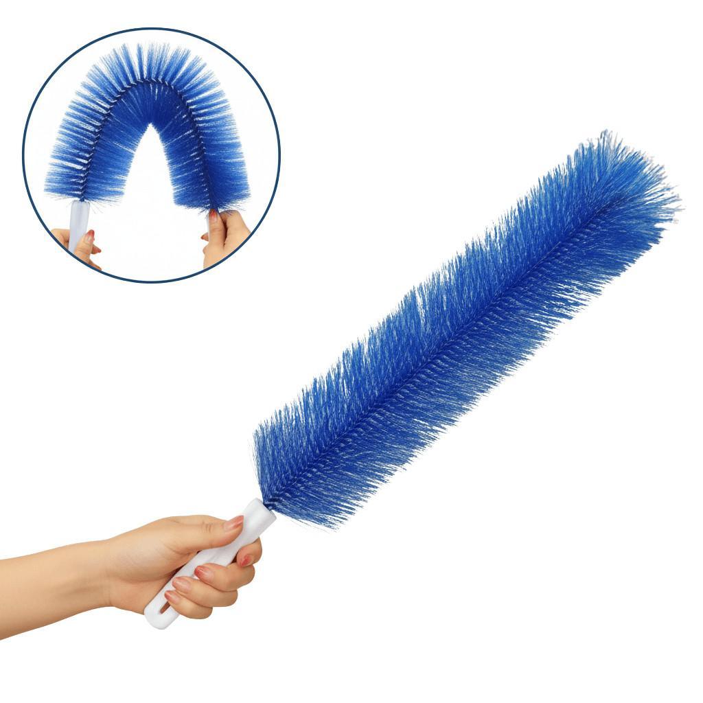 Escova Limpador De Ventilador Sofá Dobrável Poeira Espanador Vassourinha Flexível Tira Pó Moderno