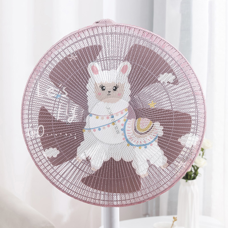 Capa Para Ventilador Proteção Hélice Anti Poeira Lavável Protege Dedos Crianças Segurança