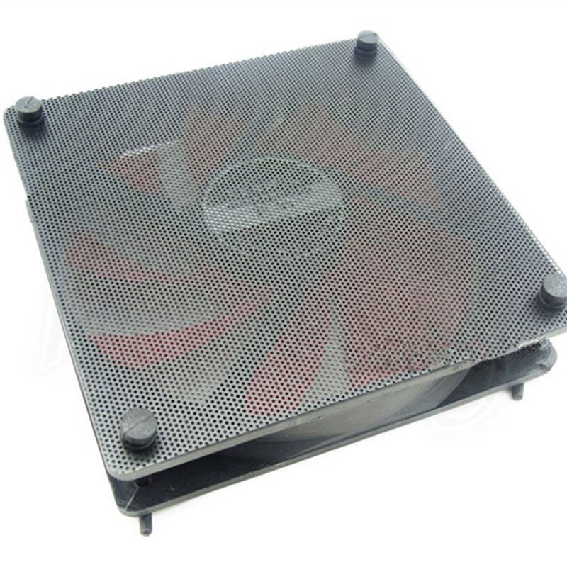 qo 5 Pcs 120mm Cortável PVC PC Ventilador Filtro De Poeira Casoputer Malha br