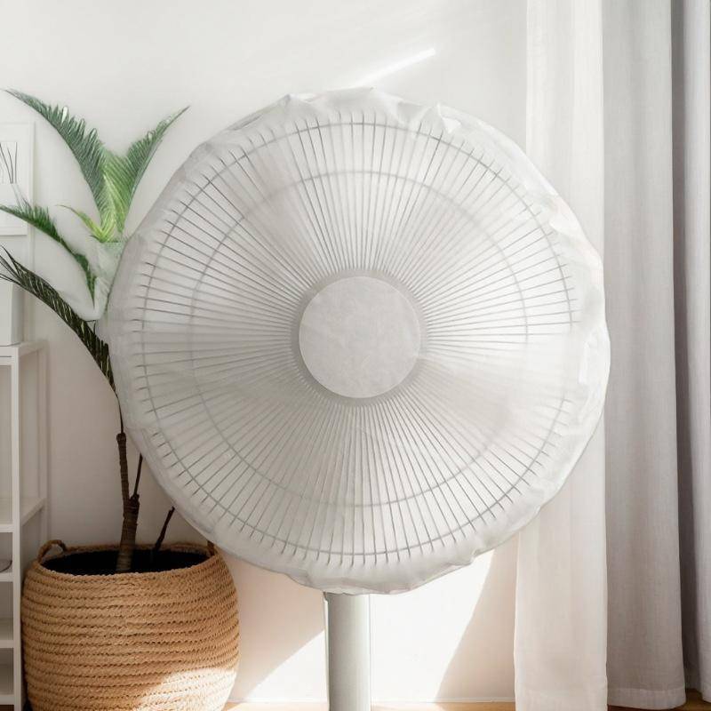 qo Capa Universal À Prova De Poeira Para Ventiladores De Torre E Chão Cobertura Completa Rede De Malha Protetora Armazen