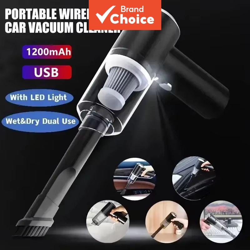 2 Pçs Mini Aspirador De Pó Do Carro Sem Fio USB Recarregável Portátil Ventilador Poeira Para SAIMILI Cuidados Domésticos