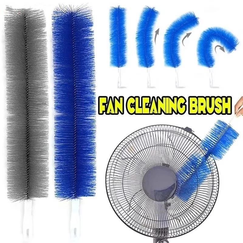 Escova Ventilador Flexível Microfibra Removedor De Poeira Doméstica Limpeza Dobrável Ar Condicionado Obturador