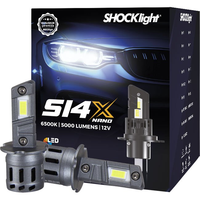 Lâmpada Led H3 32w 12v 6000k ¿ Shocklight