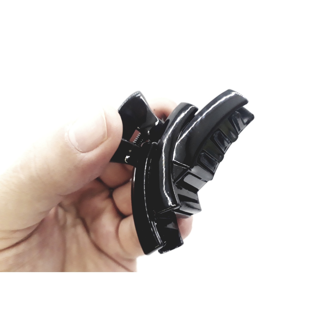 Presilha Acrílico Super Luxo Piranha de cabelo, Prendedor de Cabelo Alta Resistência Modelo Canoa #