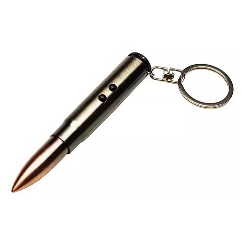Chaveiro Caneta Laser Pet Gato Bala Fuzil Gamer Lanterna Led