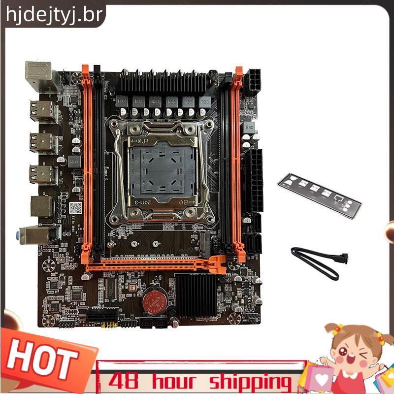 X99E Placa-Mãe Canal Duplo Suporta 4XDDR4 RECC RAM PCIE X16 NVMe Gigabit LAN Cartão Computador Desktop